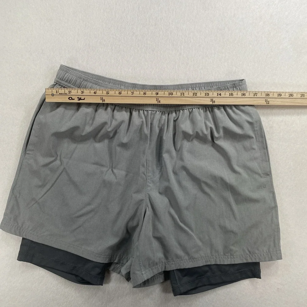 DSG 2-in-1 Athletic Shorts Mens Large 5